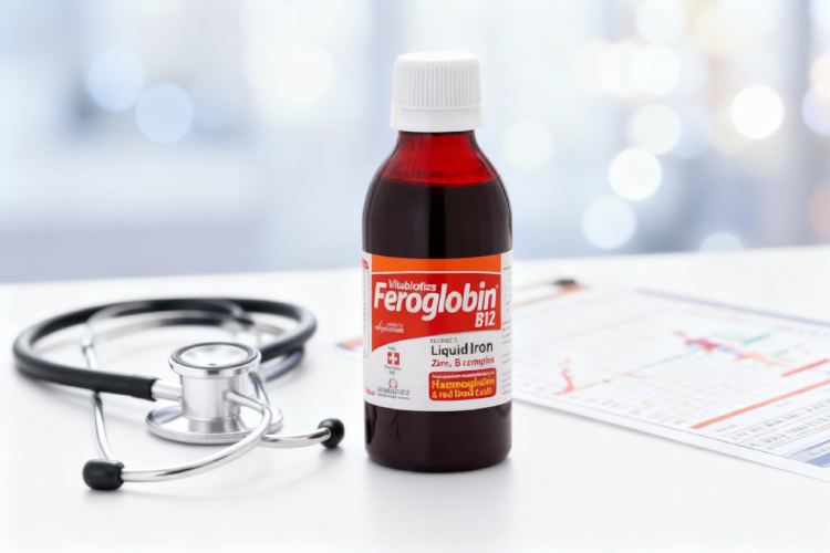 شربت فروگلوبین ب 12 برای سلامت و پیشگیری از کم‌ خونی